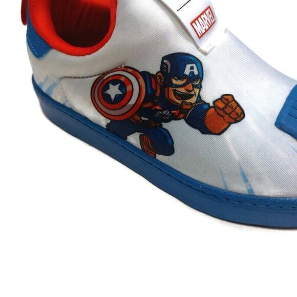 adidas Originals Superstar 360 C Slip On Shoes Marvel Captain America Size 2.5 - Picture 2 of 9